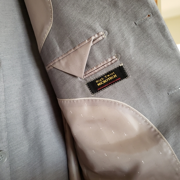 NWT LINEAGE Athletic Fit Gray 48L 40W - Picture 5 of 13